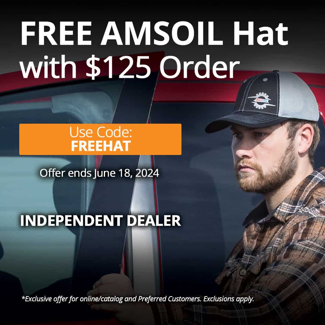 Image of Free AMSOIL hat with $125 order