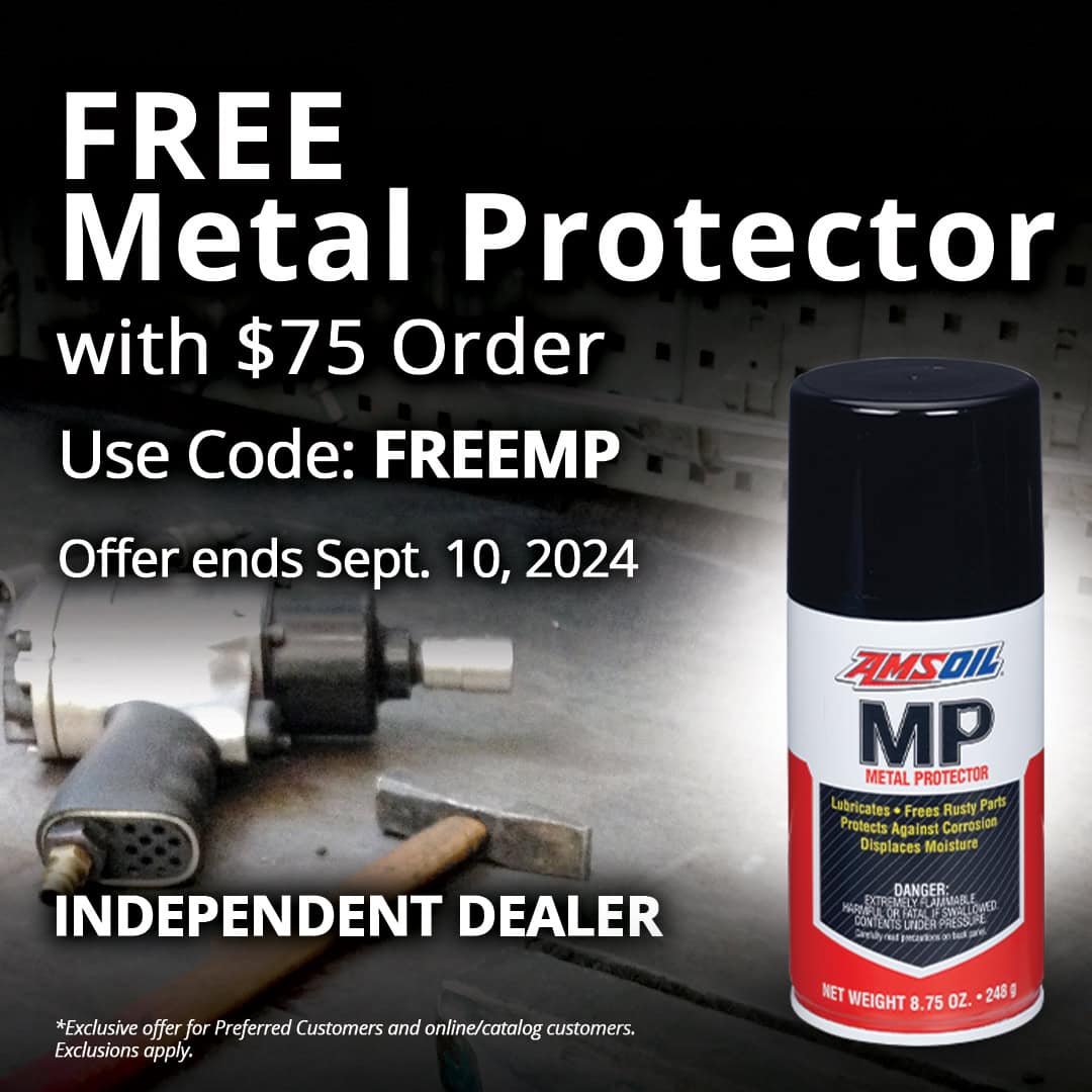 FREE AMSOIL MP with order of $75 or more